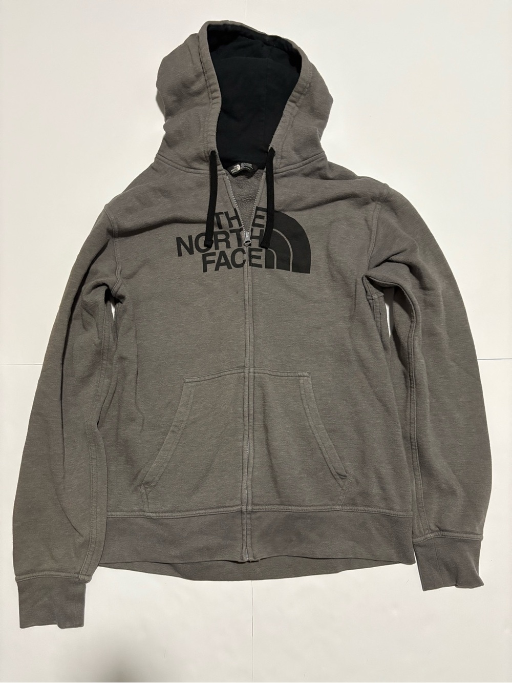 The North Face Full Zip Hoodie Gray Men’s Large